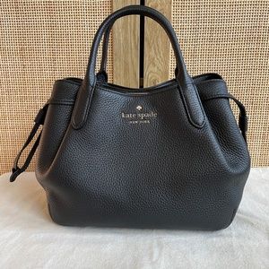 Kate spade small dumpling bag in black